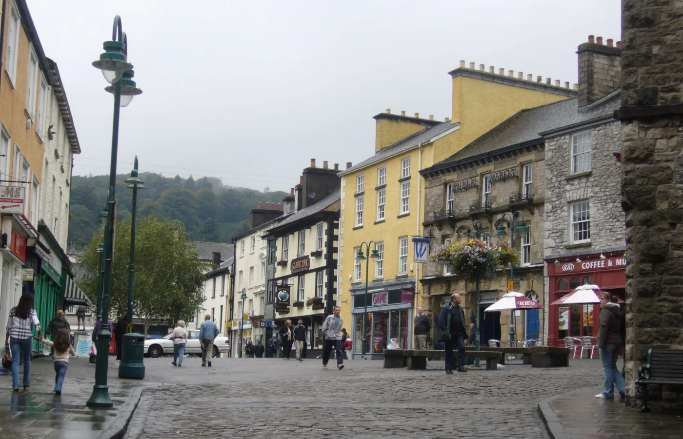 Kendal town centre, a short walk from most of this month's listings